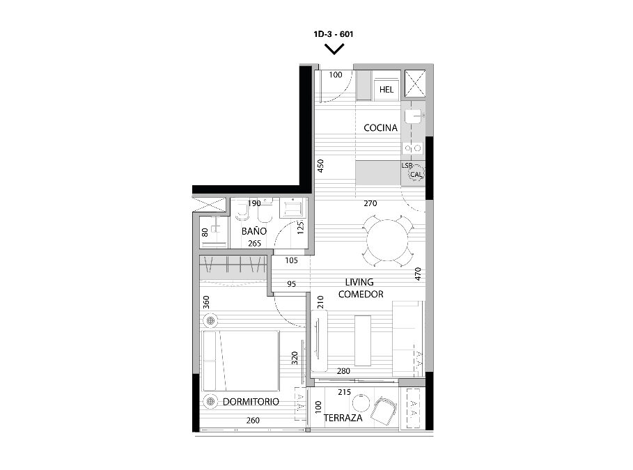 More AtlánticoUnidad 601-T3